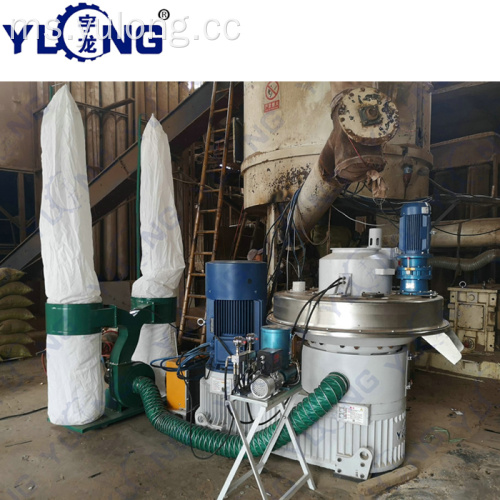 YULONG XGJ560 mesin pelet kayu getah biomassa